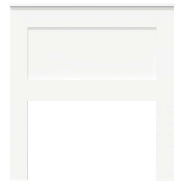 Kopfteil mit Kopfteil Weiß 80 cm Holzwerkstoff