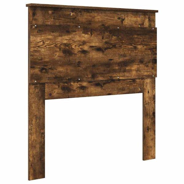Kopfteil mit Kopfteil Geräucherte Eiche 75 cm Holzwerkstoff