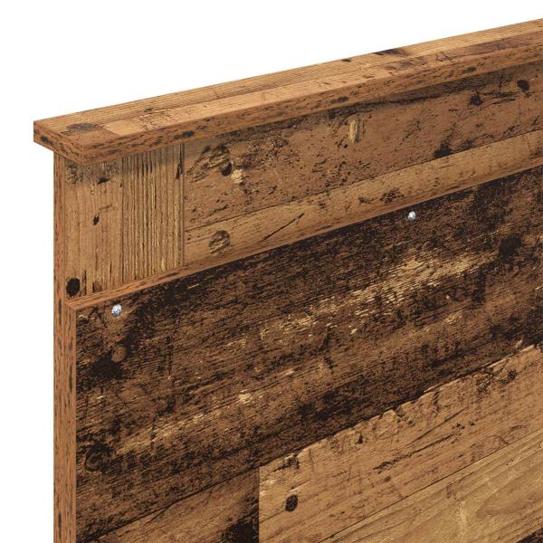 Kopfteil mit Kopfteil Altholz 75 cm Holzwerkstoff