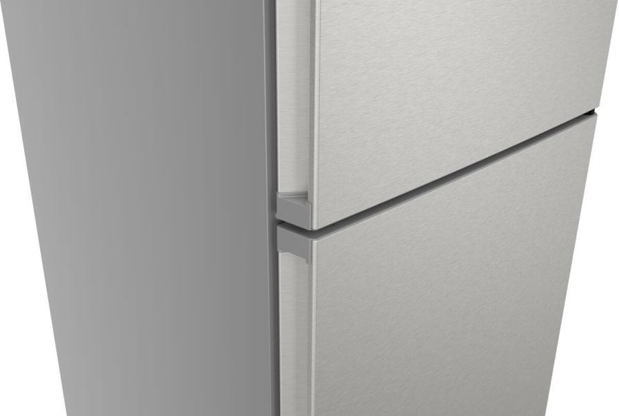 Bosch KGN362LAF Serie 4 Stand Kühl-Gefrierkombination, 60 cm breit, 321 L, Total No Frost, Vitafresh, Super Kühlen, Super Gefrieren, Edelstahloptik