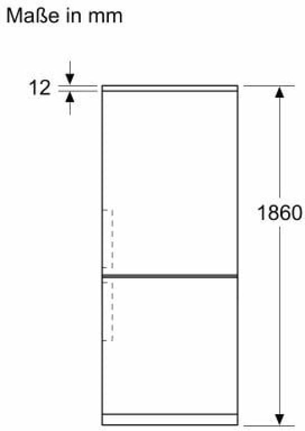 Bosch KGN362LAF Serie 4 Stand Kühl-Gefrierkombination, 60 cm breit, 321 L, Total No Frost, Vitafresh, Super Kühlen, Super Gefrieren, Edelstahloptik