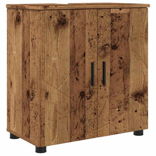 Badezimmermöbel Set 2 pcs Altholz 61 x 35 x 64 cm Holzwerkstoff