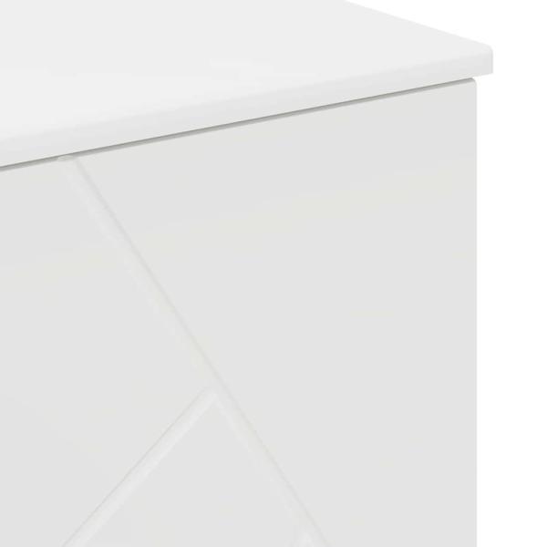 Badezimmermöbel Set 3 pcs Weiß 76,5 x 35 x 64 cm Holzwerkstoff