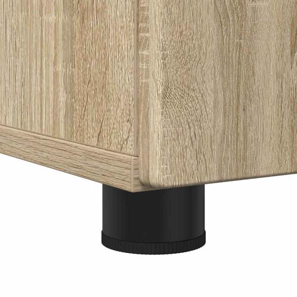 Badezimmermöbel Set 3 pcs Sonoma-Eiche 76,5 x 35 x 64 cm