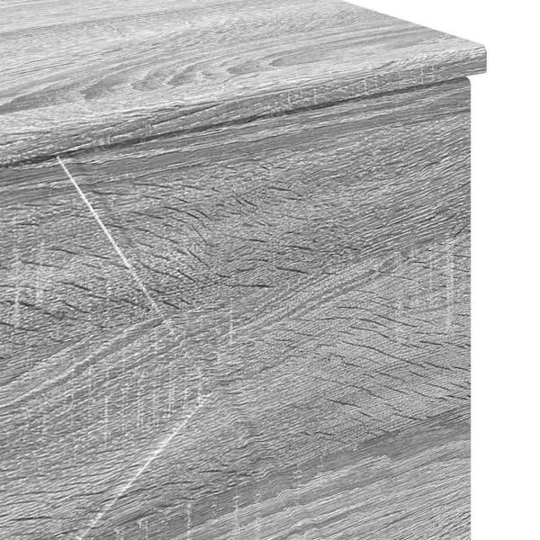Badezimmermöbel Set mit Tür 3 pcs Grau Sonoma 76,5 x 35 x 64 cm
