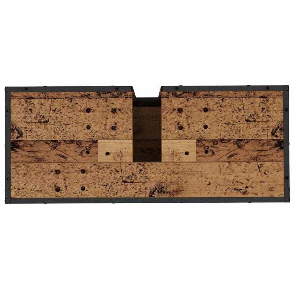 Badezimmermöbel Set 4 pcs Altholz 80 x 33 x 60 cm Holzwerkstoff