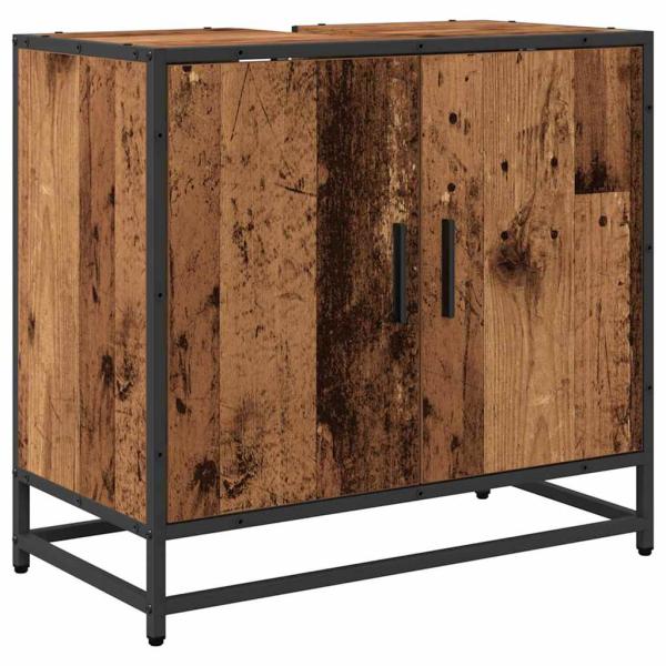 Badezimmermöbel Set 4 pcs Altholz 65 x 33 x 60 cm Holzwerkstoff