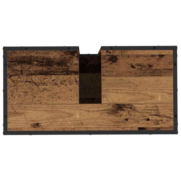 Badezimmermöbel Set 4 pcs Altholz 65 x 33 x 60 cm Holzwerkstoff
