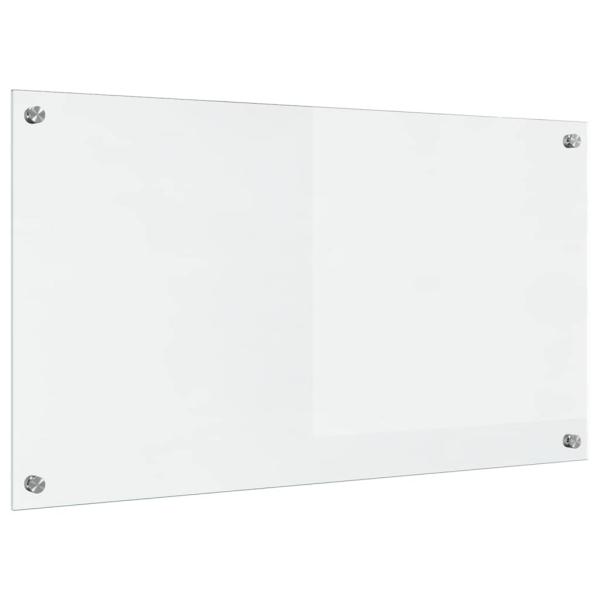 ARDEBO.de - Küchenrückwand Transparent 90 x 50 x 0.8 cm Gehärtetes Glas
