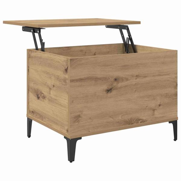 Couchtisch Artisan-Eiche 60 x 44.5 x 45 cm Holzwerkstoff