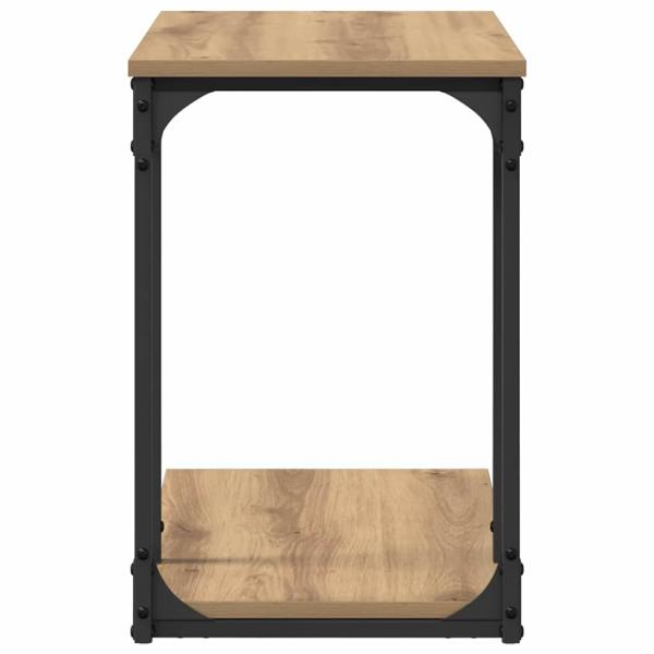 Beistelltisch Artisan-Eiche 50 x 35 x 52 cm Holzwerkstoff