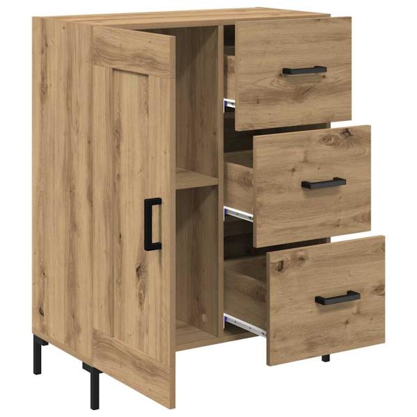 Sideboard Artisan-Eiche 69.5 x 34 x 90 cm Holzwerkstoff