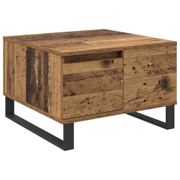 Couchtisch Altholz 55 x 55 x 36,5 cm Holzwerkstoff