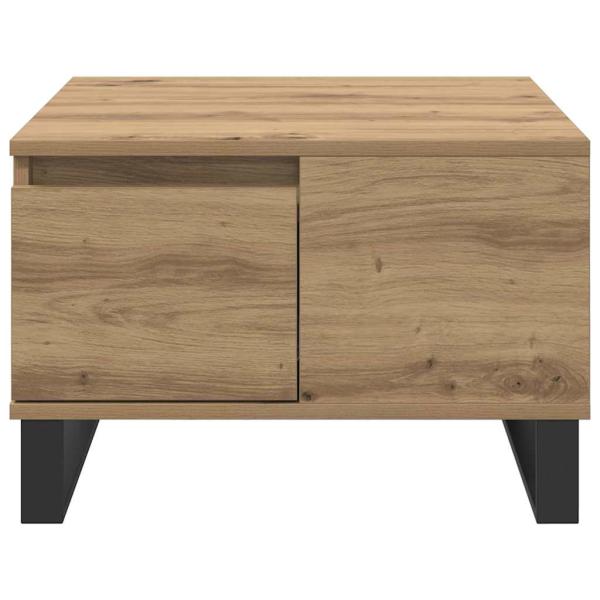 Couchtisch Artisan-Eiche 55 x 55 x 36,5 cm Holzwerkstoff