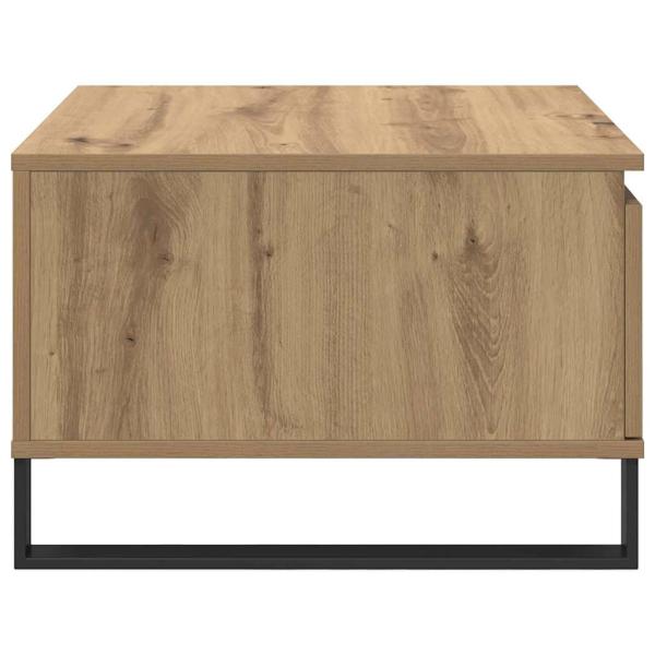 Couchtisch Artisan-Eiche 55 x 55 x 36,5 cm Holzwerkstoff