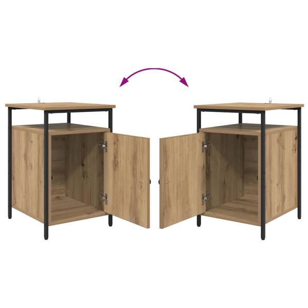 Nachttisch Artisan-Eiche 40 x 42 x 60cm Holzwerkstoff