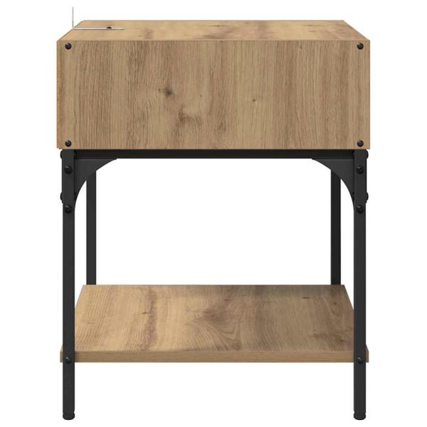 Nachttisch Artisan-Eiche 40 x 40 x 50 cm Holzwerkstoff