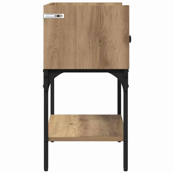 Nachttisch 2 pcs Artisan-Eiche 40 x 29 x 60 cm Holzwerkstoff
