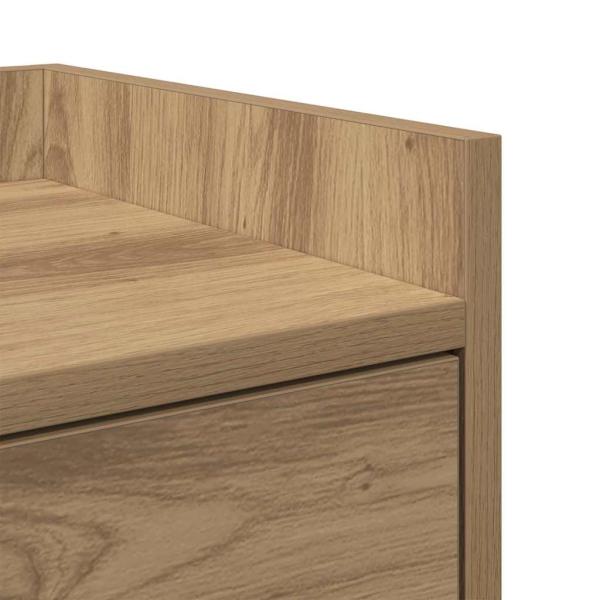 Nachttisch 2 pcs Artisan-Eiche 40 x 29 x 60 cm Holzwerkstoff