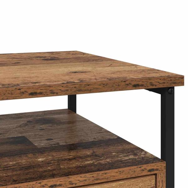 Nachttisch 2 pcs Altholz 40 x 42 x 55 cm Holzwerkstoff