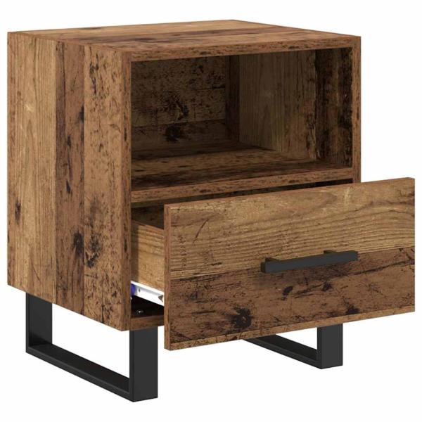 Nachttisch Altholz 40 x 35 x 47,5 cm Holzwerkstoff