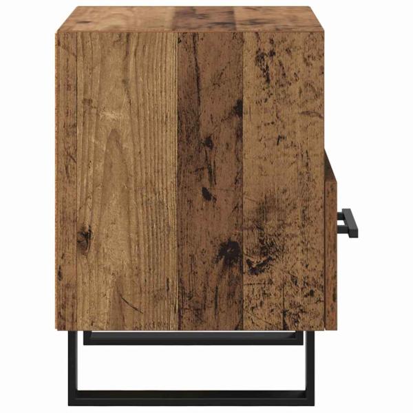 Nachttisch Altholz 40 x 35 x 47,5 cm Holzwerkstoff