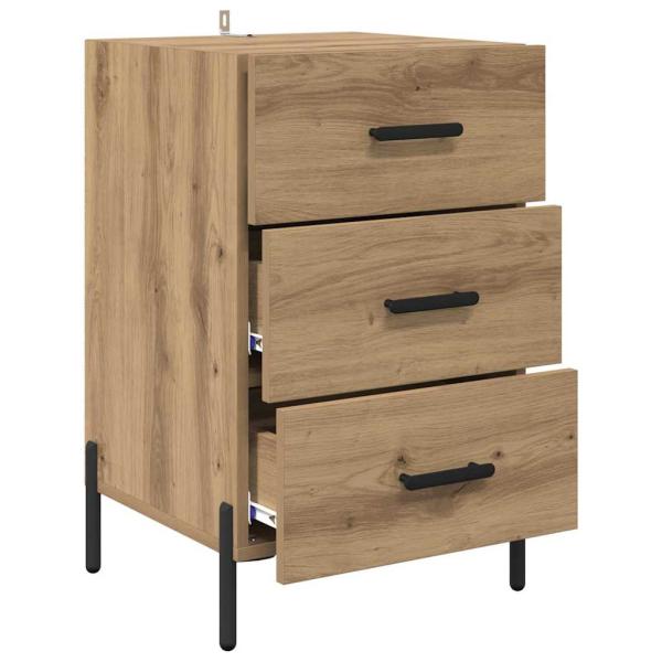 Nachttisch Artisan-Eiche 40 x 40 x 66 cm Holzwerkstoff