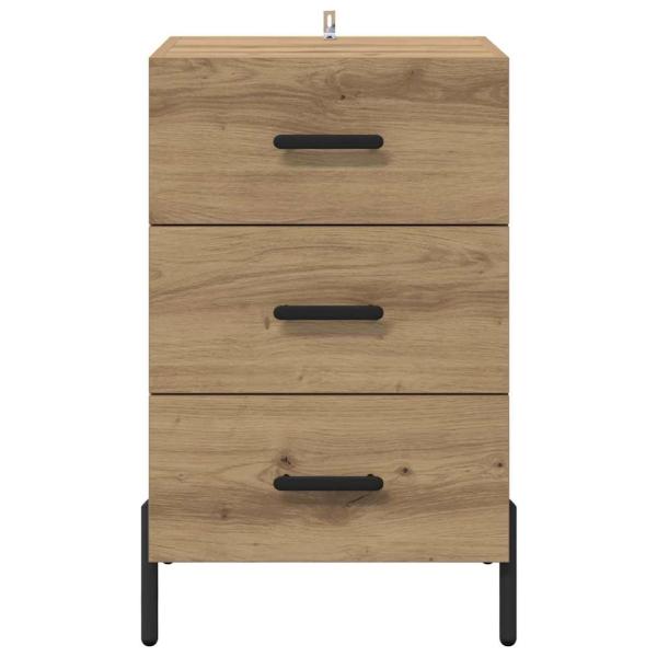 Nachttisch Artisan-Eiche 40 x 40 x 66 cm Holzwerkstoff