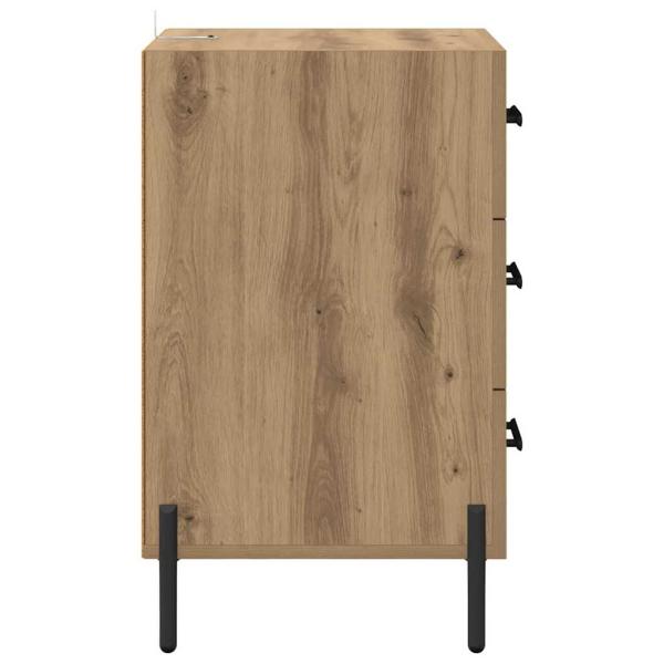 Nachttisch Artisan-Eiche 40 x 40 x 66 cm Holzwerkstoff
