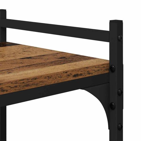 Bücherregal Altholz 76 x 32 x 192 cm Holzwerkstoff