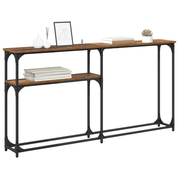 Konsolentisch Altholz 145x22.5x75cm Holzwerkstoff