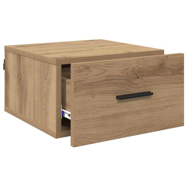 Nachttisch Artisan-Eiche 35 x 35 x 20 cm Holzwerkstoff
