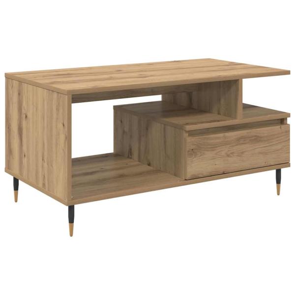 Couchtisch Artisan-Eiche 90 x 49 x 45 cm Holzwerkstoff