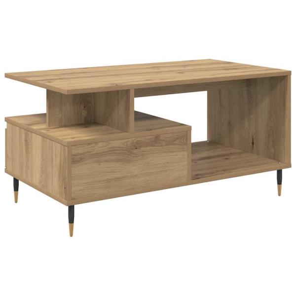 Couchtisch Artisan-Eiche 90 x 49 x 45 cm Holzwerkstoff
