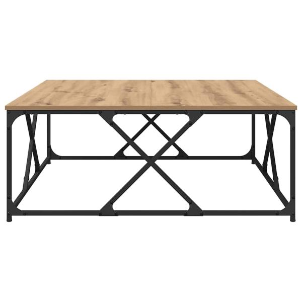 Couchtisch Artisan-Eiche 100 x 100 x 40 cm Holzwerkstoff