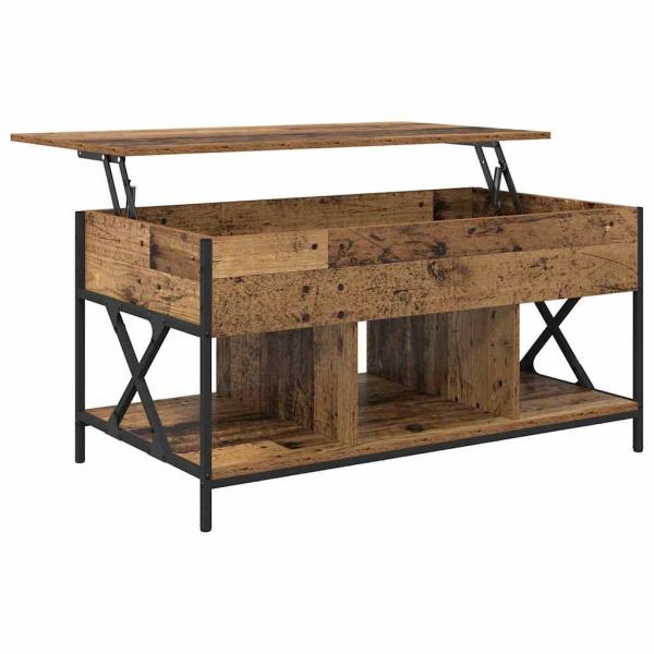 Couchtisch Altholz 100 x 55 x 50 cm Holzwerkstoff