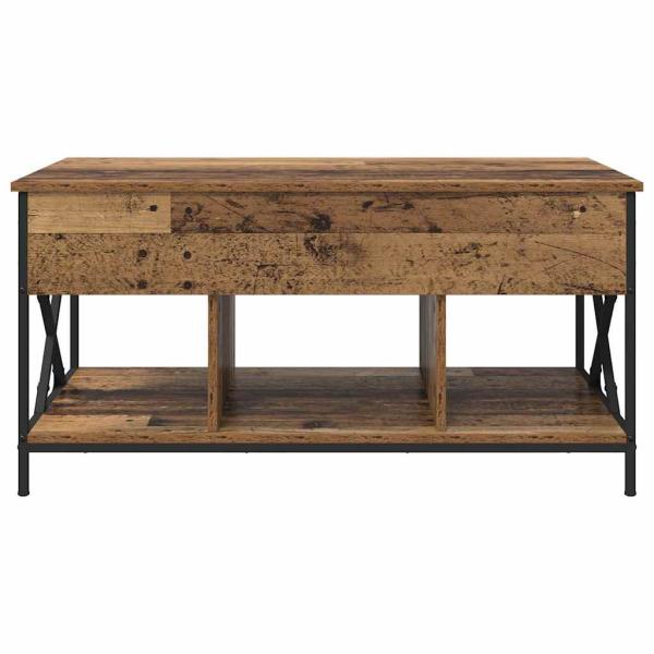 Couchtisch Altholz 100 x 55 x 50 cm Holzwerkstoff