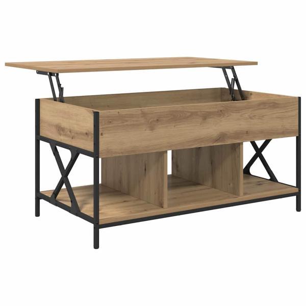 Couchtisch Artisan-Eiche 100 x 55 x 50 cm Holzwerkstoff