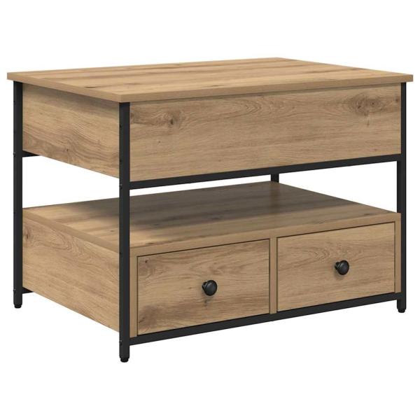 Couchtisch Artisan-Eiche 70x50x50cm Engineeredwood