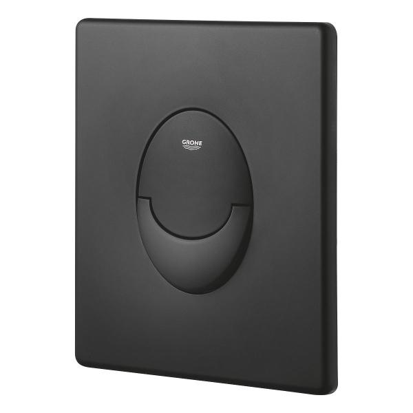 GROHE Skate Air Abdeckplatte für 2-Mengen-/Start & Stopp-Betätigung, phantom black (38505KF0)