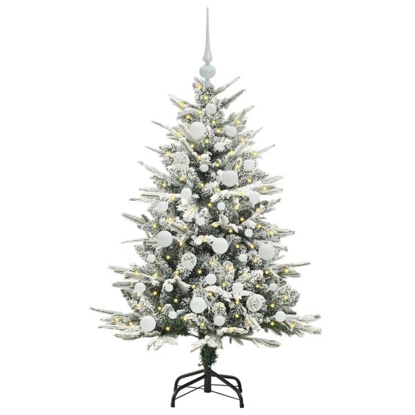 Künstlicher beleuchteter Weihnachtsbaum mit Kugel-Set Grün
