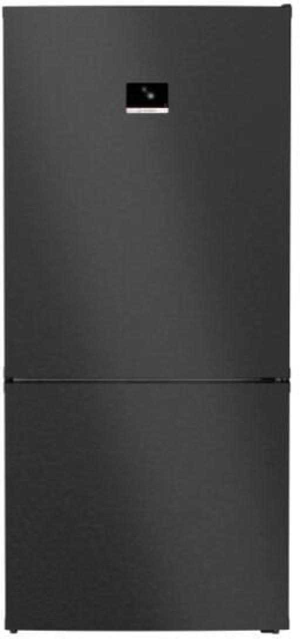 ARDEBO.de Bosch KGP86AXB0N Serie 8 Stand Kühl-Gefrierkombination, 86 cm breit, 621 L, Twin No Frost, VitaFresh plus, Urlaubsschaltung, Kindersicherung, Gebürsteter schwarzer Stahl Anti Fingerprint