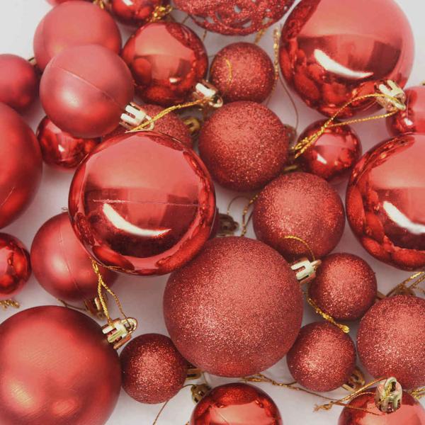 Künstlicher beleuchteter Weihnachtsbaum mit Kugel-Set Grün