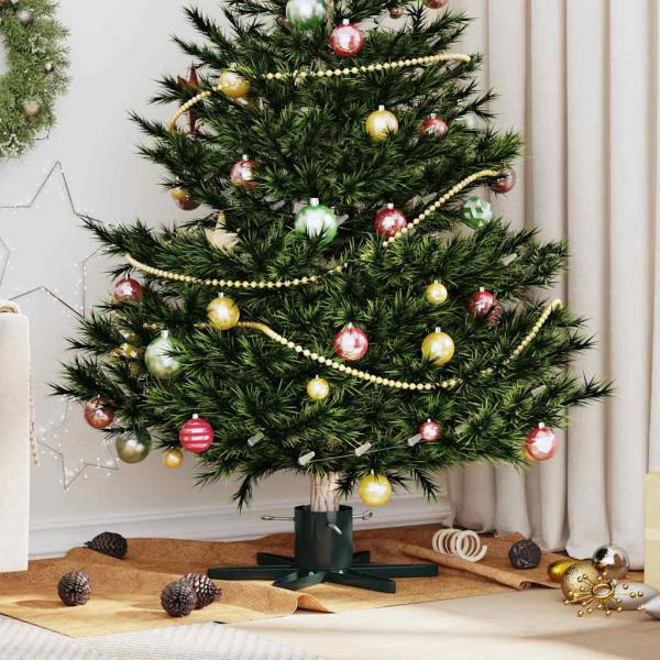 ARDEBO.de - Weihnachtsbaumständer 1.73 Grün 49 x 49 x 15,5 cm Stahl