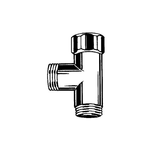 GROHE T-Stück, 1/2", chrom (28874000)