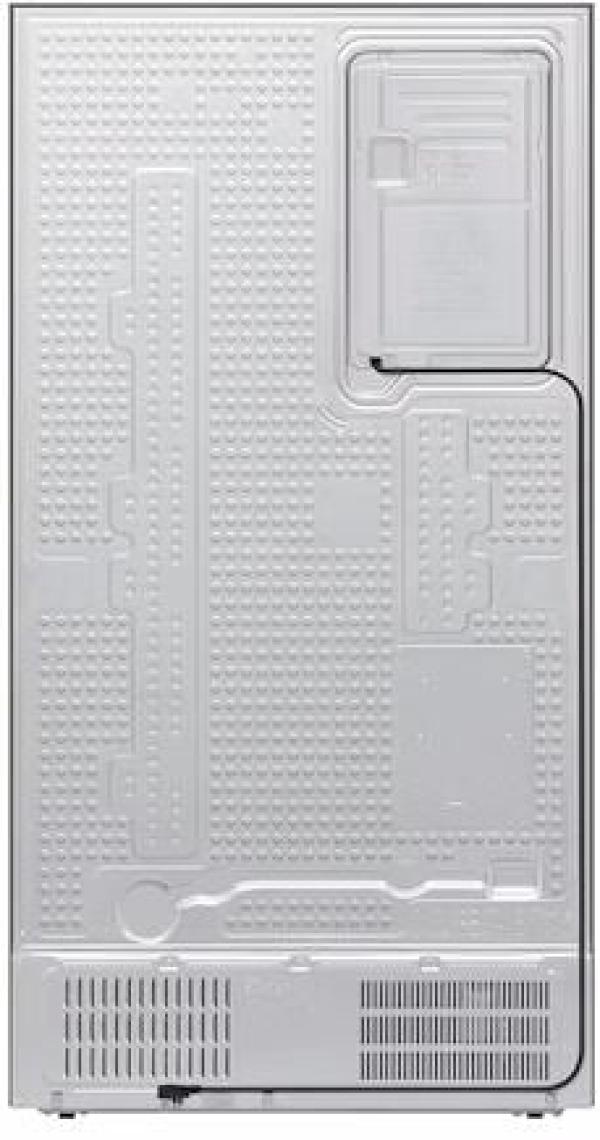 Samsung RS80F65KDFEF Stand Side-by-Side Kombination, 91,2 cm breit, 640 L, NoFrost+, Wassertank, WIFI, Wasser-/Eiswürfel, schwarz