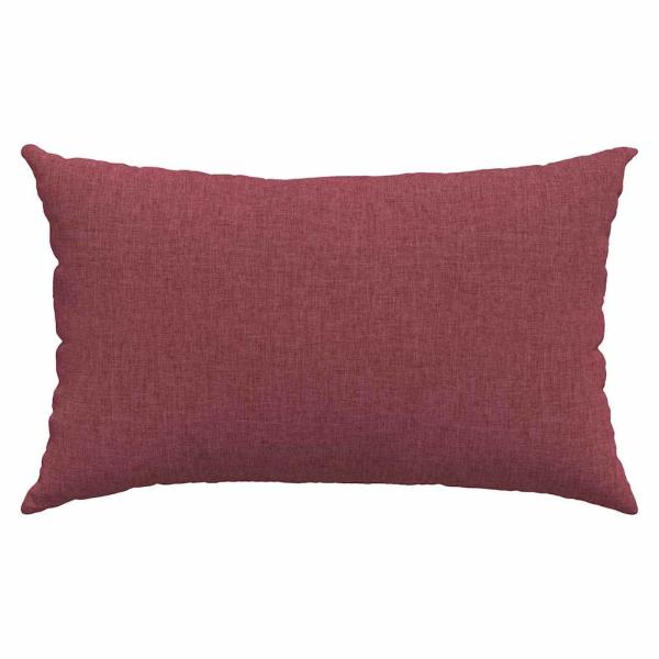 Sofakissen 2 pcs Weinrot 50 x 30 cm