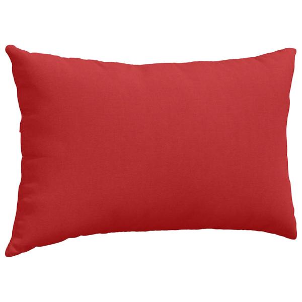 Sofakissen 2 pcs Rot 50 x 30 cm
