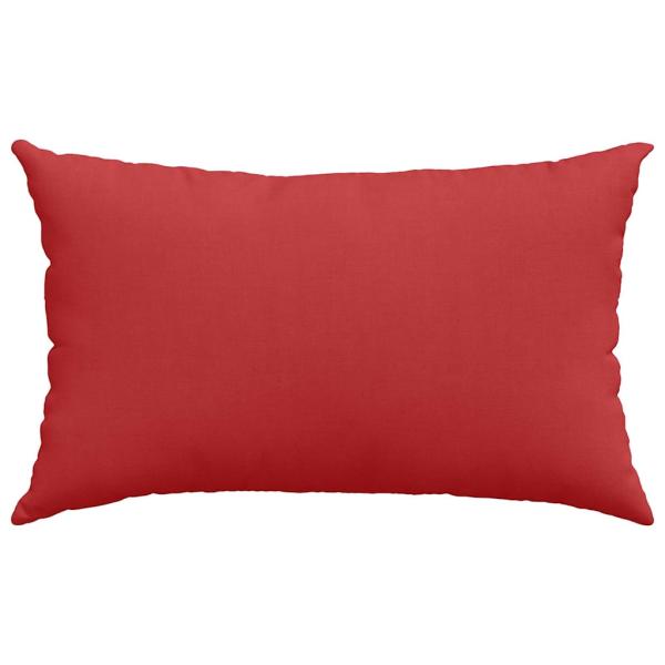 Sofakissen 2 pcs Rot 50 x 30 cm