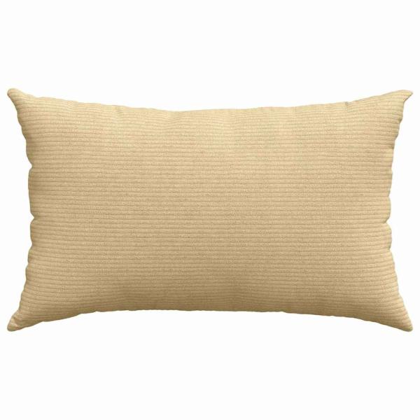 Sofakissen 2 pcs Grau-Grün 50 x 30 cm Cordstoff